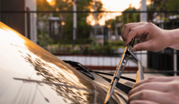 fix worn wiper blades