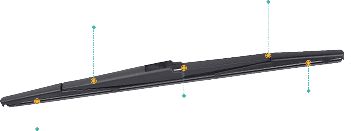 Renault Koleos 2008-2016 (H45) Replacement Wiper Blades