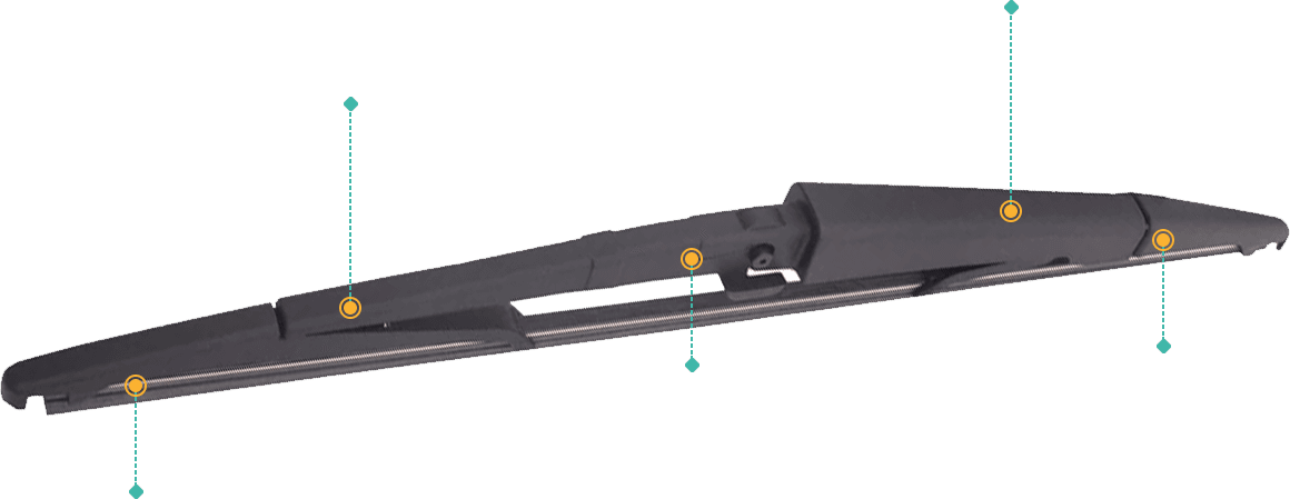 Jeep Grand Cherokee 2005-2010 (WH) Replacement Wiper Blades