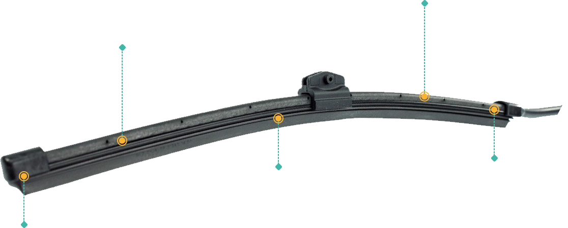 Volvo V60 2019-2025 (Mark 3) Spray Replacement Wiper Blades
